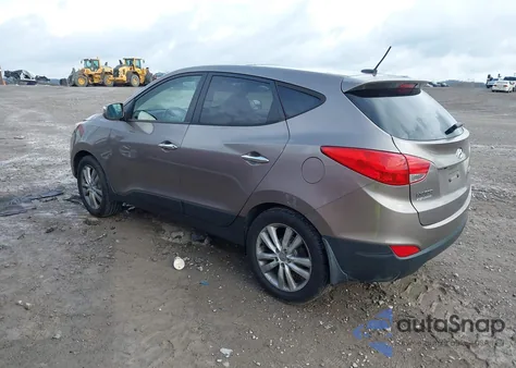 2012 Hyundai Tucson Limited from USA, damaged, VIN KM8JU3ACXCU353938